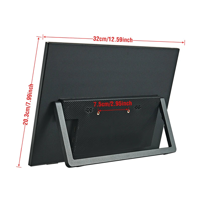 14" Portable Touch Screen Monitor - HD Gaming Display for Xbox, PS4/PS5, Switch & Laptop Extension