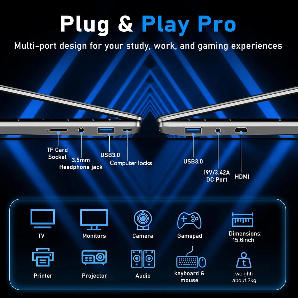 15.6" Gaming Laptop - Intel Core i9-10980HK, 16GB DDR4, 1TB SSD, Windows 11 Pro