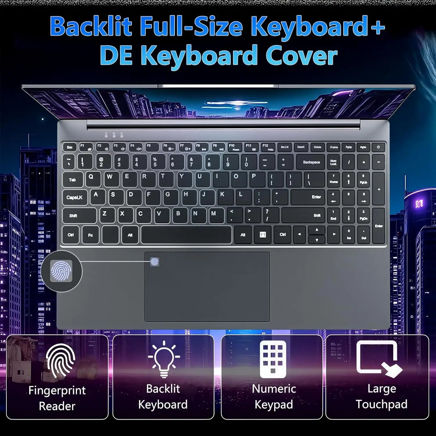 15.6" Gaming Laptop - Intel Core i9-10980HK, 16GB DDR4, 1TB SSD, Windows 11 Pro