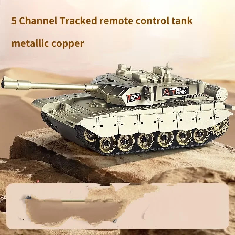 33CM RC Battle Tank - Remote Control War Tank, Crawler Vehicle, Electric Model Toy Gift